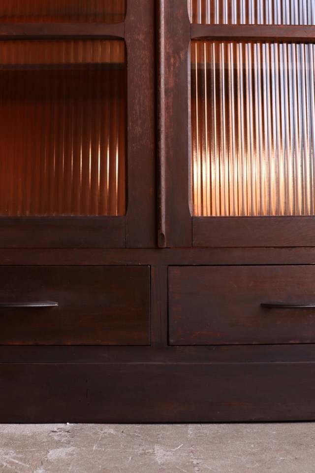 モールガラス戸棚