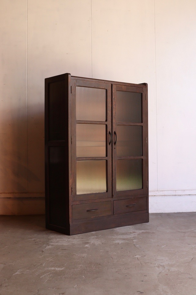 モールガラス戸棚