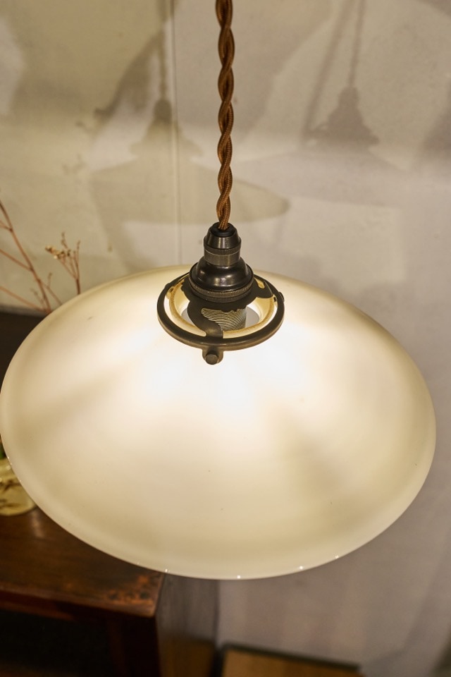 照明　平笠【ブロンズ】