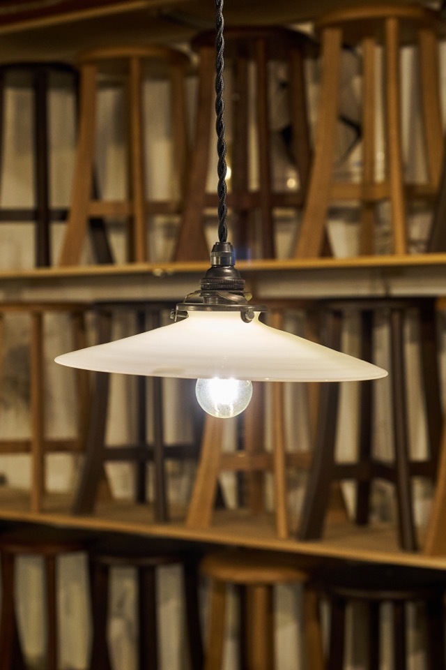 照明　平笠【ブロンズ】