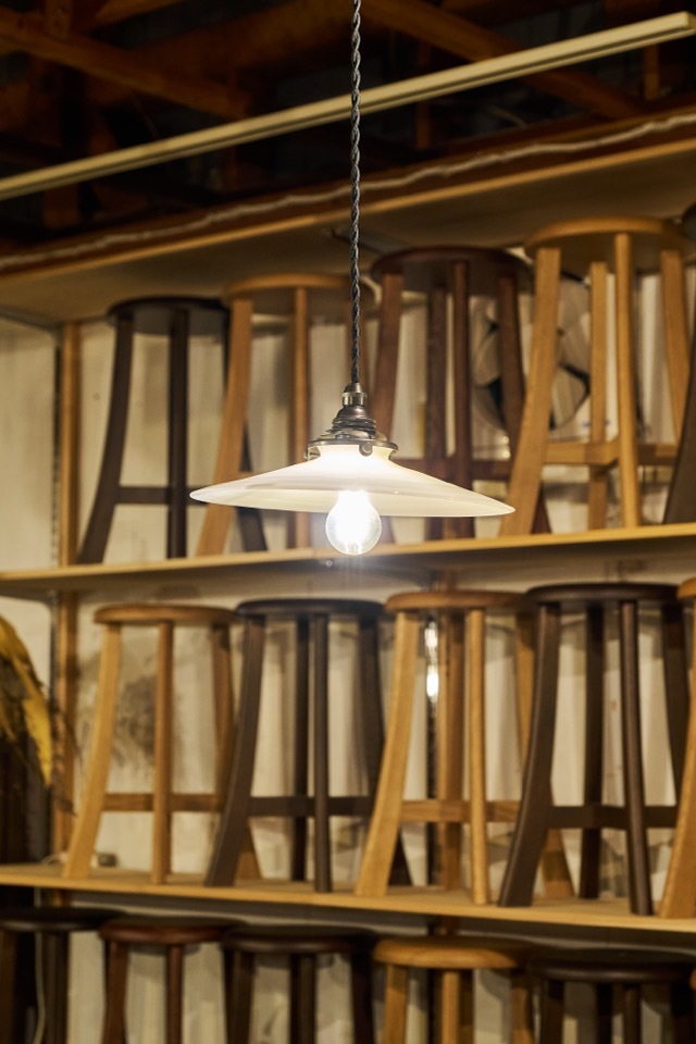 照明　平笠【ブロンズ】