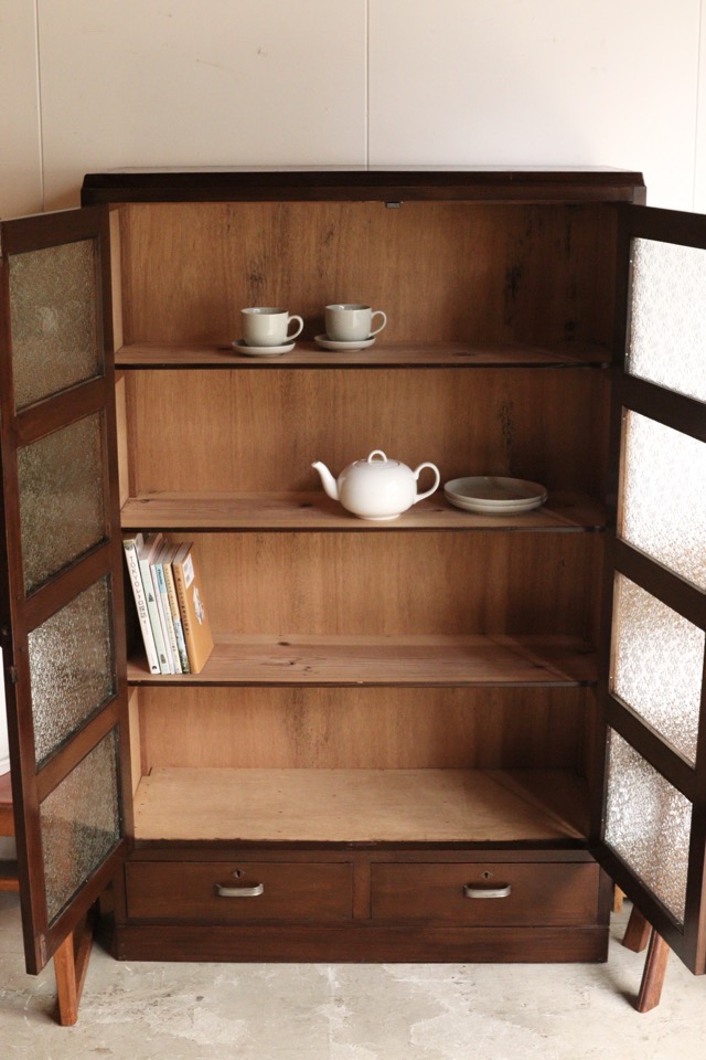 ガラス戸棚 | 全ての商品 - 古家具古道具 そうすけ