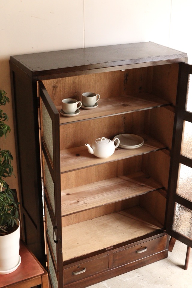 ガラス戸棚 | 全ての商品 - 古家具古道具 そうすけ