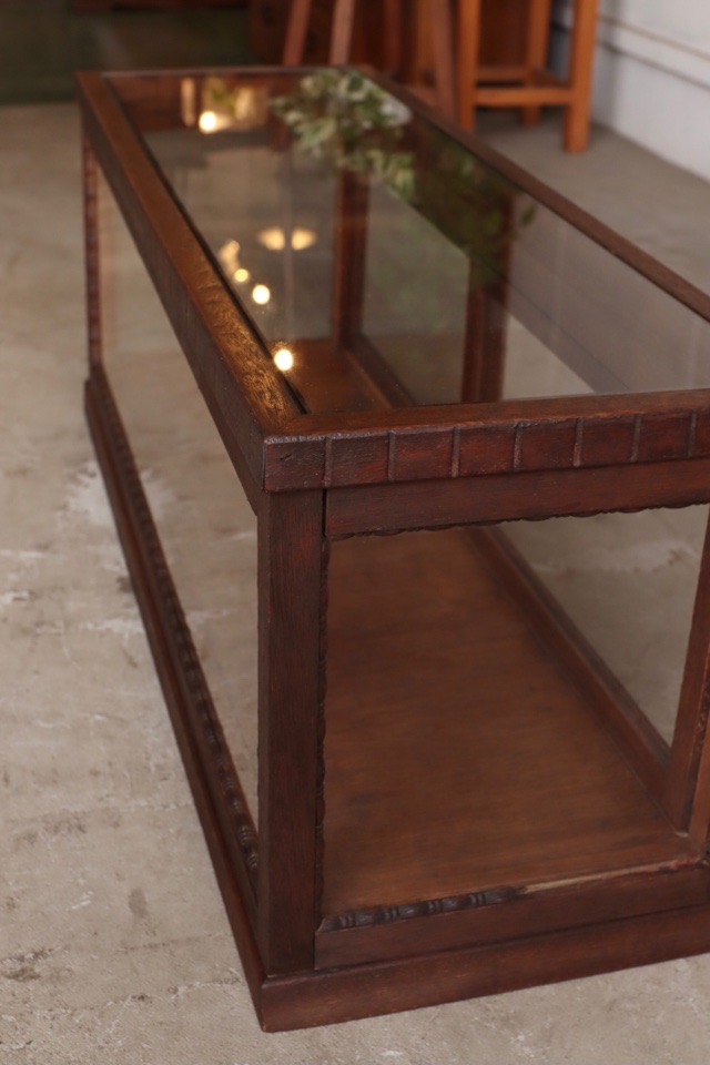 古家具　ガラスケース ガラスケース / ガラスキャビネット - 古家具・古道具