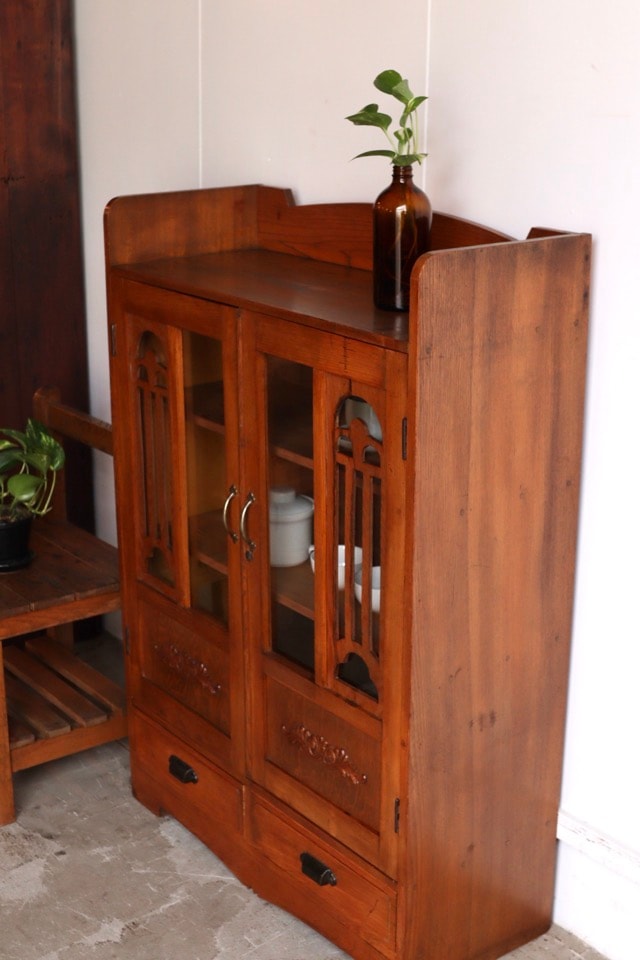 ガラス戸棚 | 全ての商品 - 古家具古道具 そうすけ