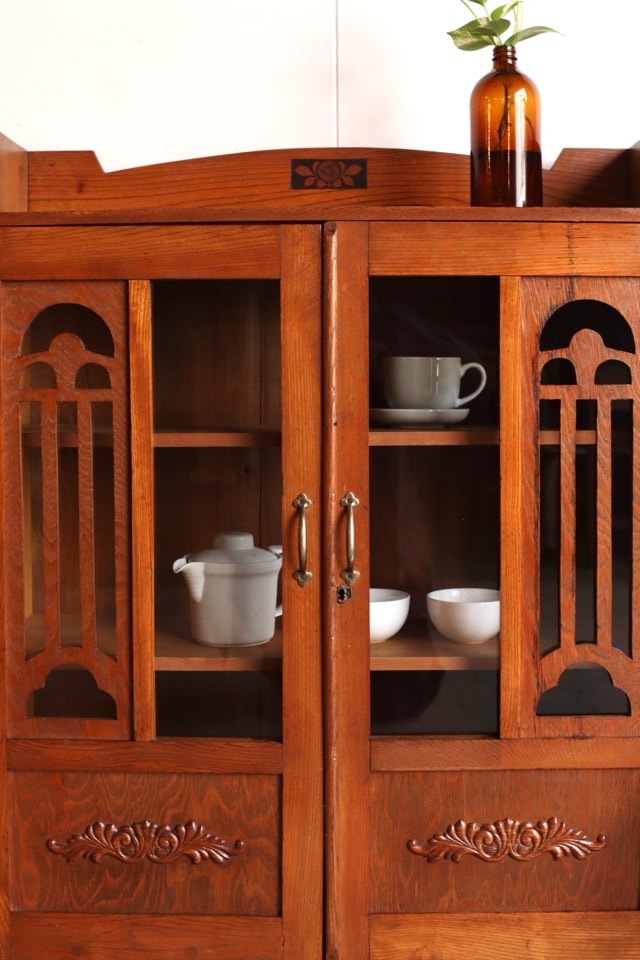 ガラス戸棚 | 全ての商品 - 古家具古道具 そうすけ