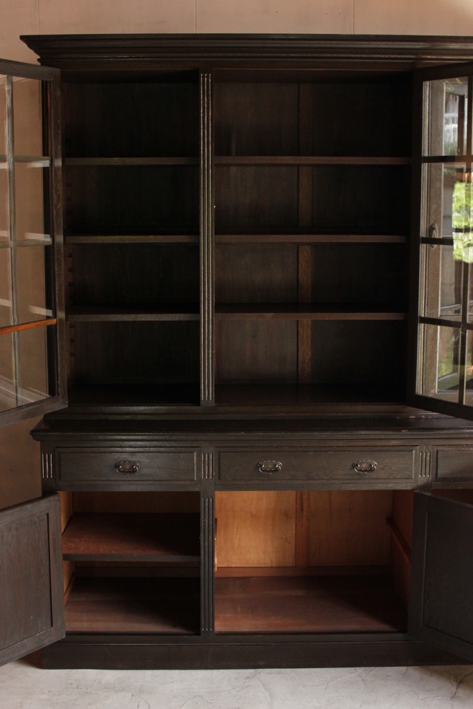 大きなガラス戸棚 | 全ての商品 - 古家具古道具 そうすけ