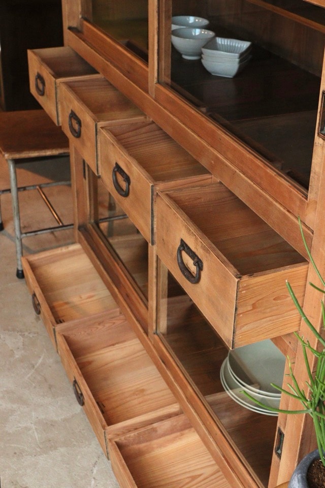 水屋箪笥 | 全ての商品 - 古家具古道具 そうすけ