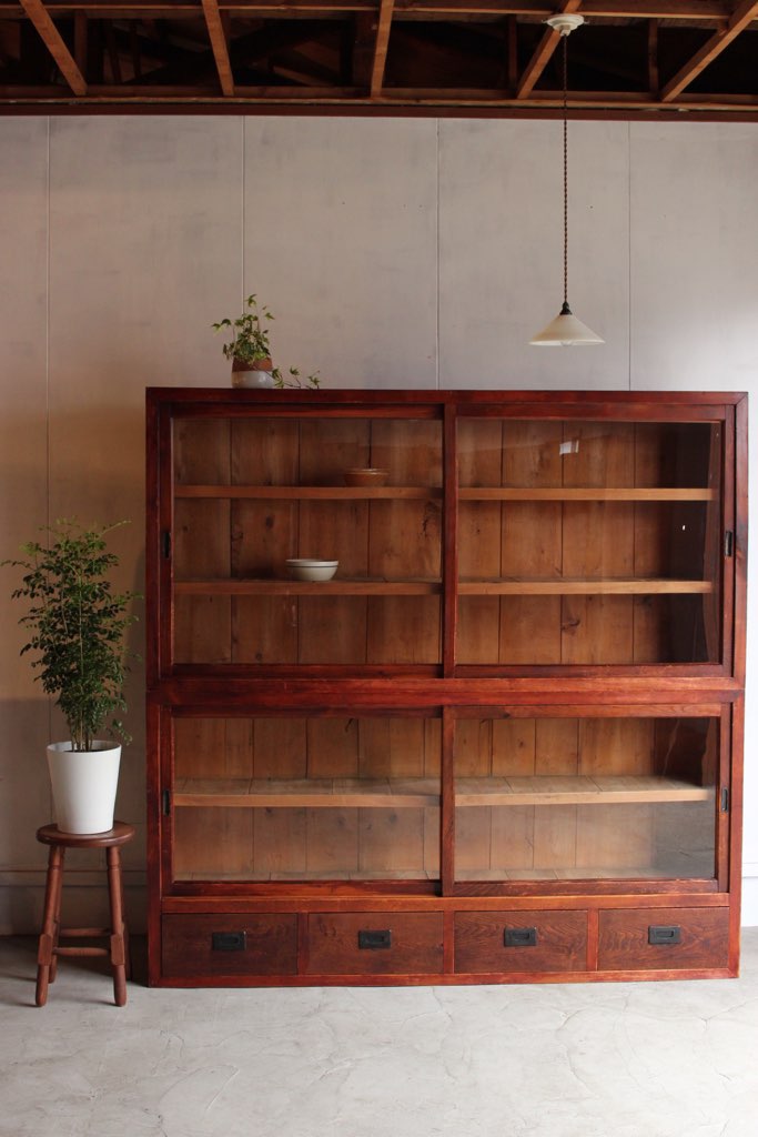 大きな水屋箪笥 | 全ての商品 - 古家具古道具 そうすけ
