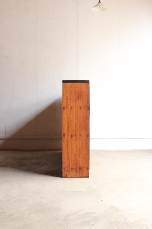 値下げ！横長の大きな飾り棚　古家具 横長本棚 | アルドマ 古道具・古家具・アンティーク