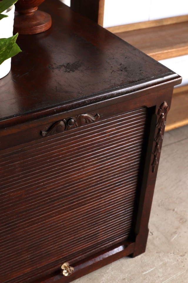 蛇腹戸の引出し