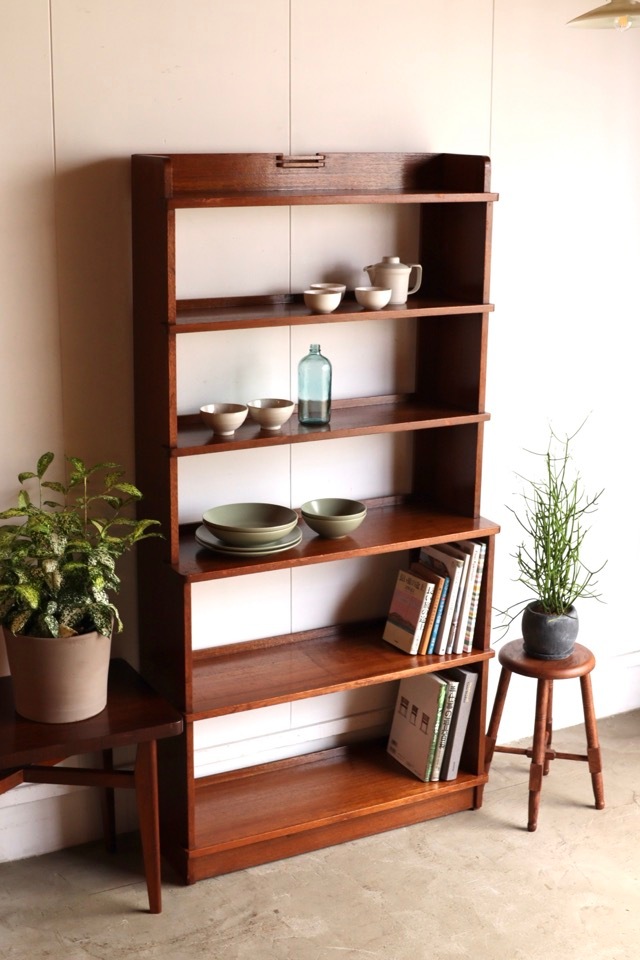 古い本箱　棚　古家具 本棚 | 全ての商品 - 古家具古道具 そうすけ