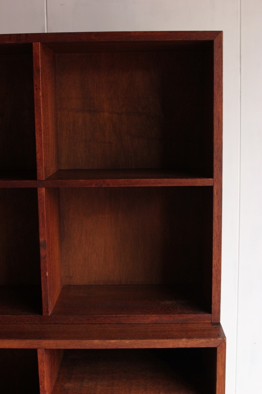 本箱　収納　ナラ材　ラワン材　総無垢材　食器棚　古家具　昭和レトロ　アンティーク 本箱 収納 ナラ材 ラワン材 総無垢材 食器棚 古家具 昭和レトロ