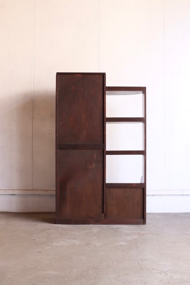 リペイント　古家具　戸棚 リペイント古家具戸棚