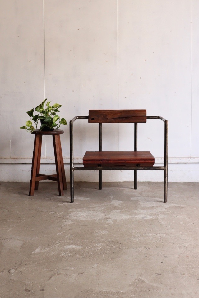 【古家具・古道具】辻木工の椅子(要リペア) 古家具・古道具】辻木工の椅子(要リペア)-専用