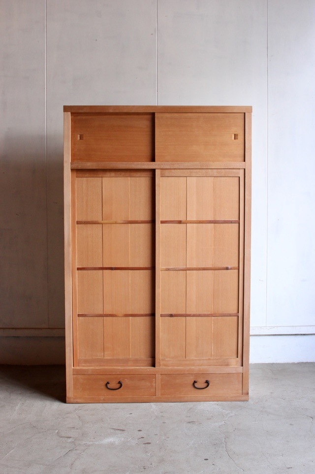 古家具　古道具　水屋　箪笥置水屋　水屋箪笥　茶道具　食器棚　木製家具　置き水屋 置水屋 | 全ての商品 - 古家具古道具 そうすけ