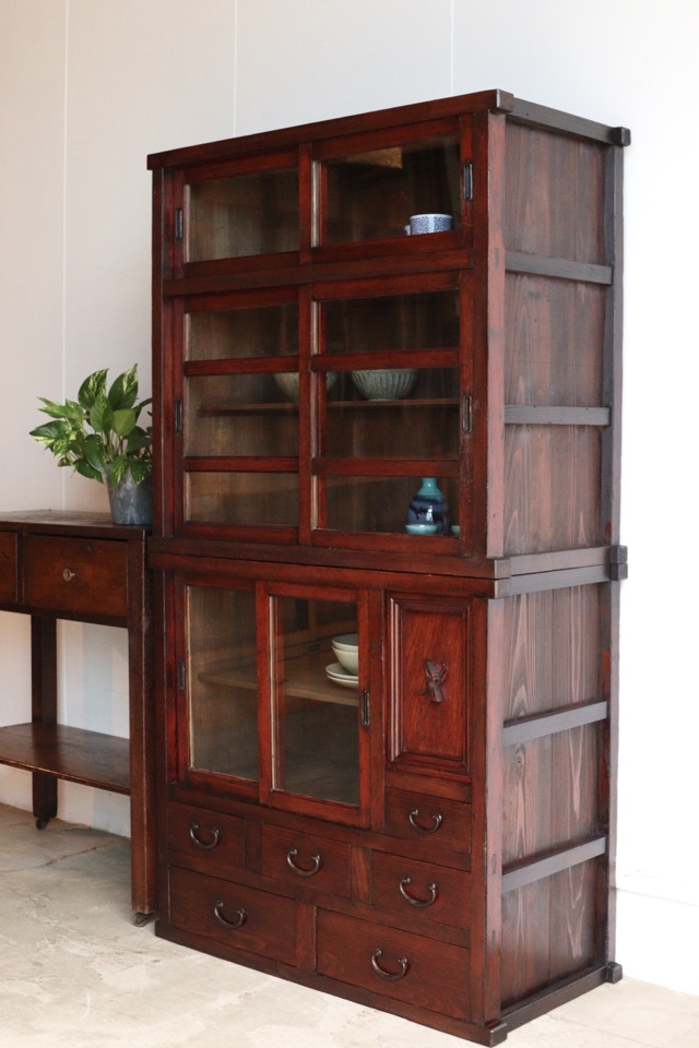 SSS 古家具 水屋箪笥 水屋箪笥 | 全ての商品 - 古家具古道具 そうすけ