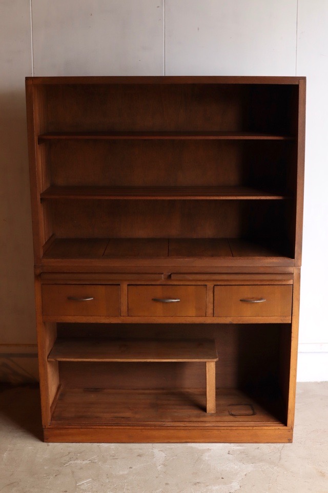 モールガラスの食器棚 | 全ての商品 - 古家具古道具 そうすけ