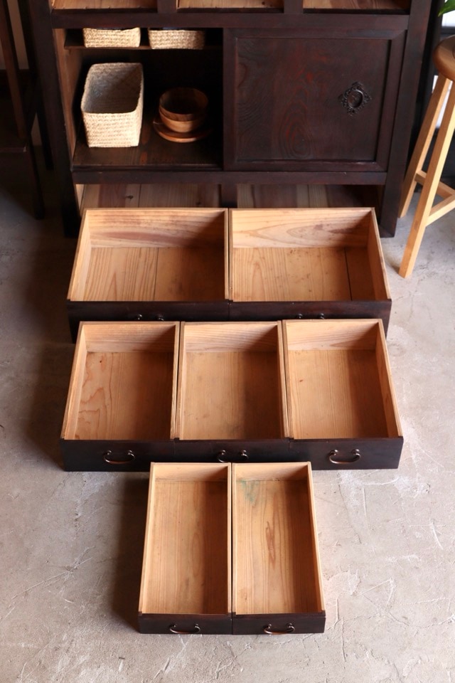 伝統工芸　茶箪笥　水屋箪笥 楽天市場】食器棚 90cm 水屋 箪笥 茶箪笥 水屋箪笥 和茶箪笥 茶