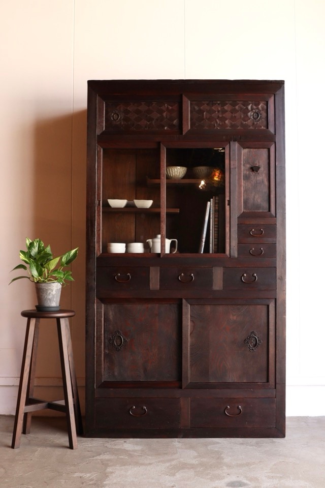 水屋箪笥 | 全ての商品 - 古家具古道具 そうすけ