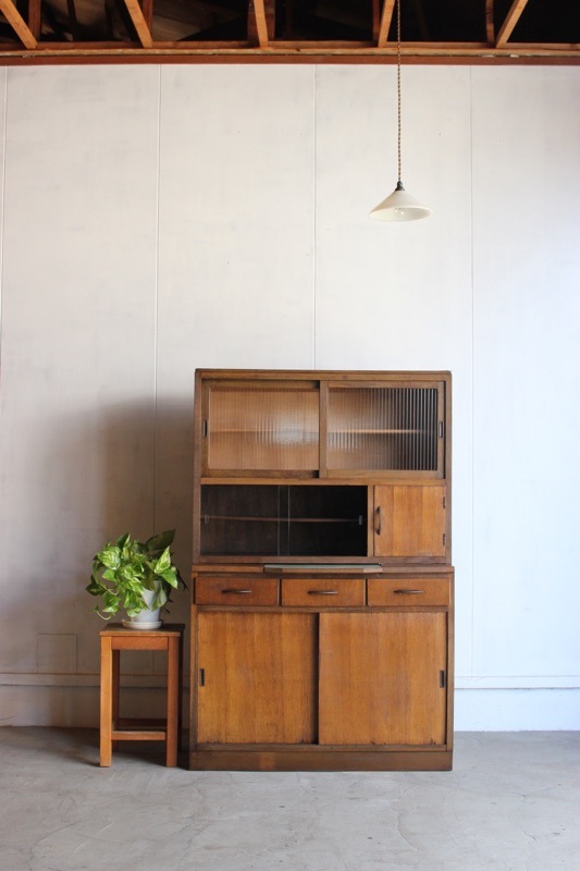 茶箪笥　ジャンク 茶箪笥 和タンス 和風キャビネット 飾り棚 収納棚 木製 ラック