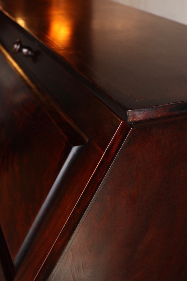 北海道 旭川家具 長谷川家具 hasegawa 民芸 チェスト 5段 送料無料