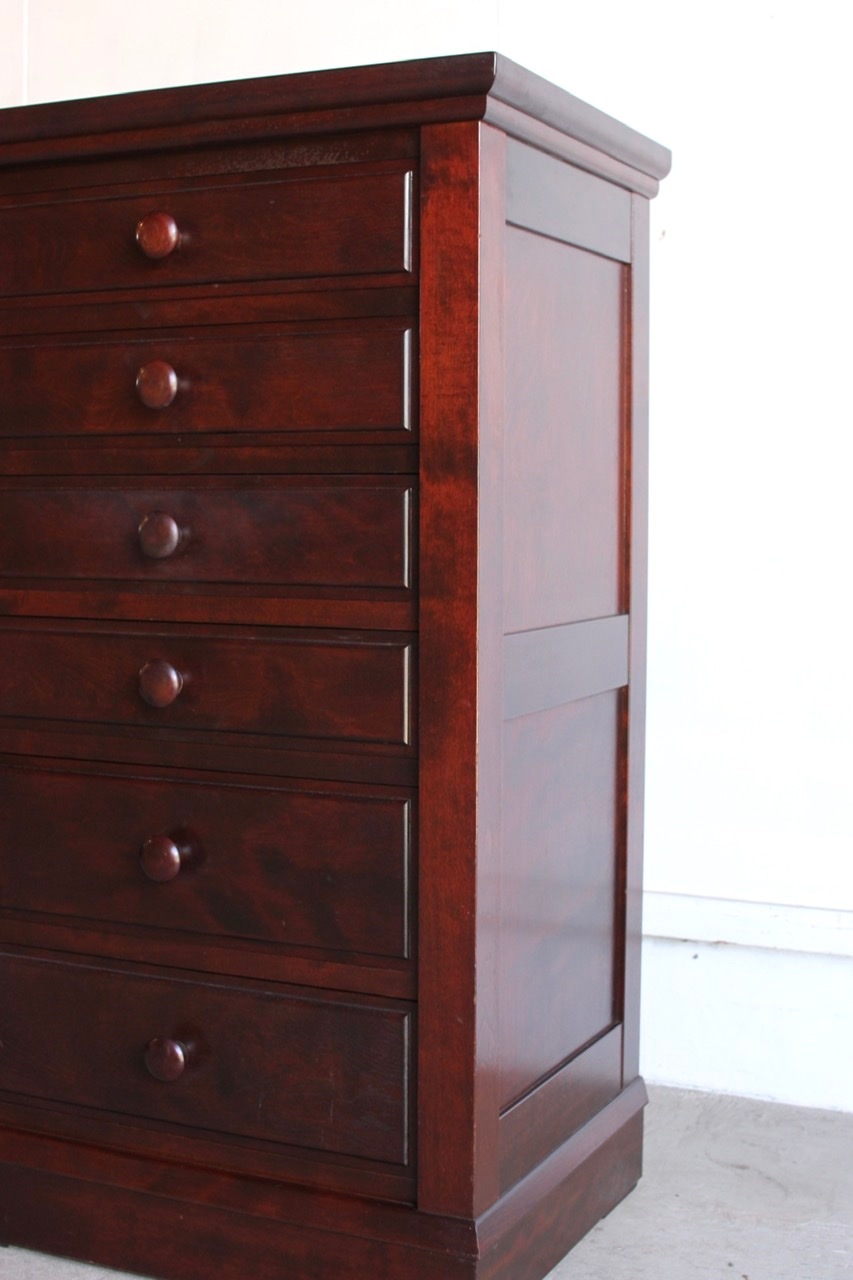 松本民芸家具6杯の引出し　