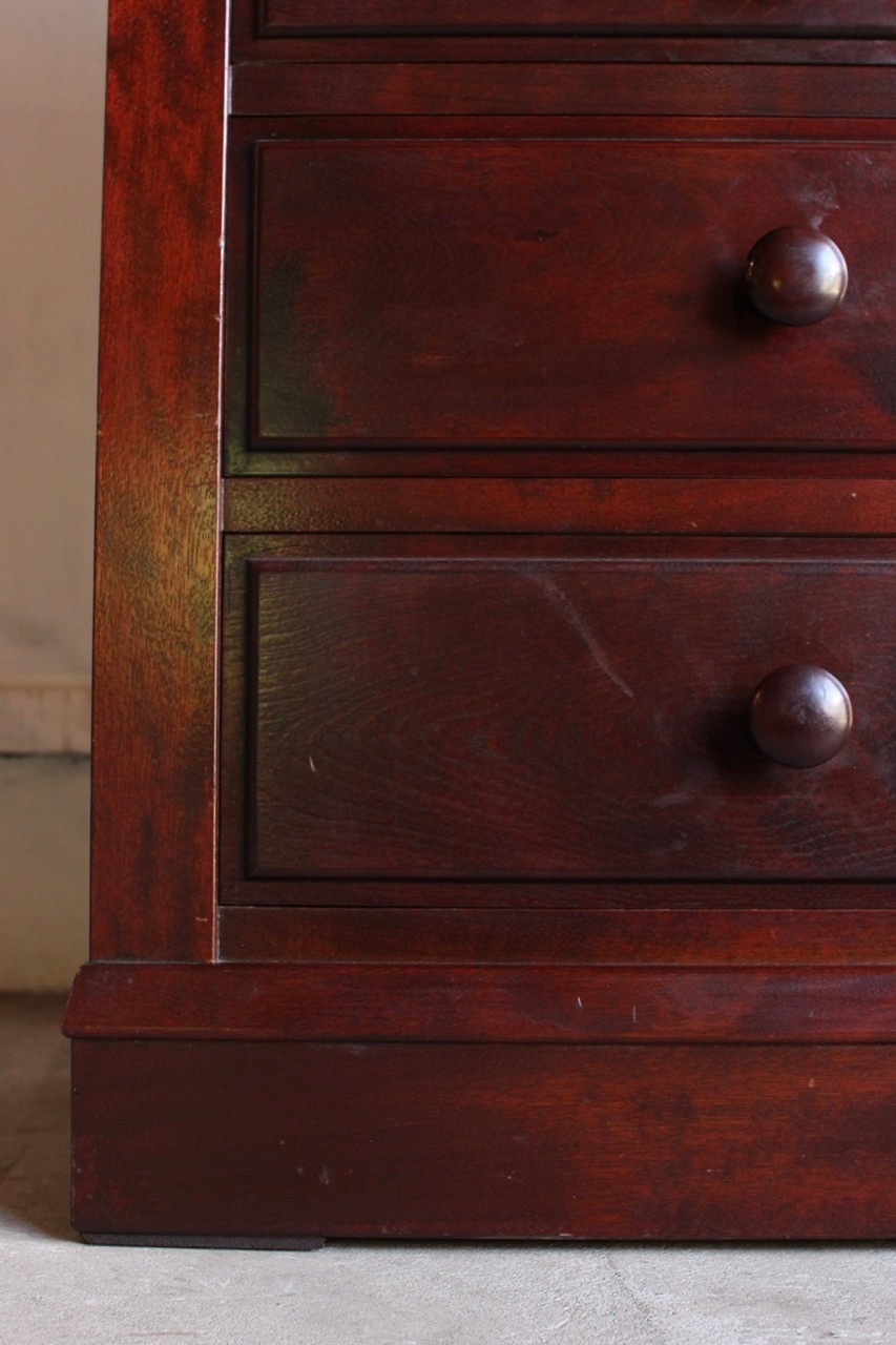 松本民芸家具6杯の引出し　