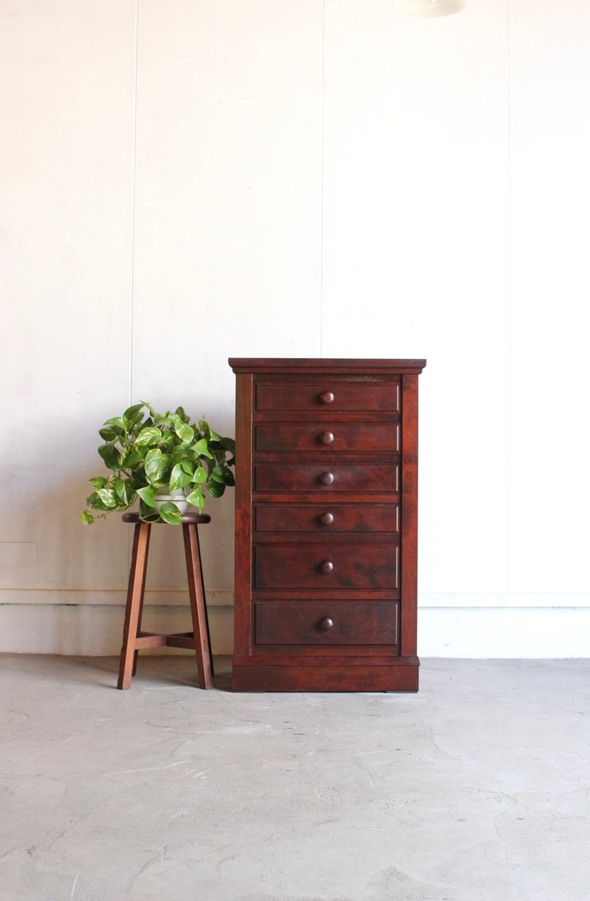 松本民芸家具6杯の引出し　