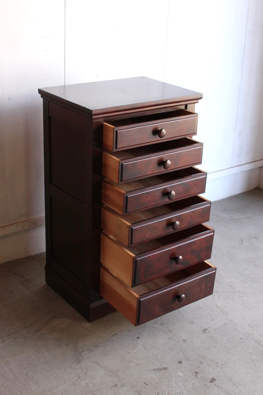 松本民芸家具6杯の引出し　