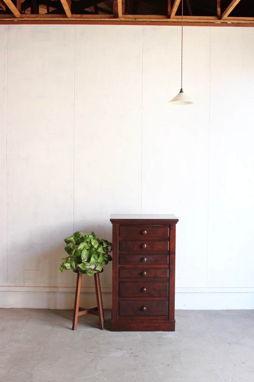 松本民芸家具6杯の引出し　