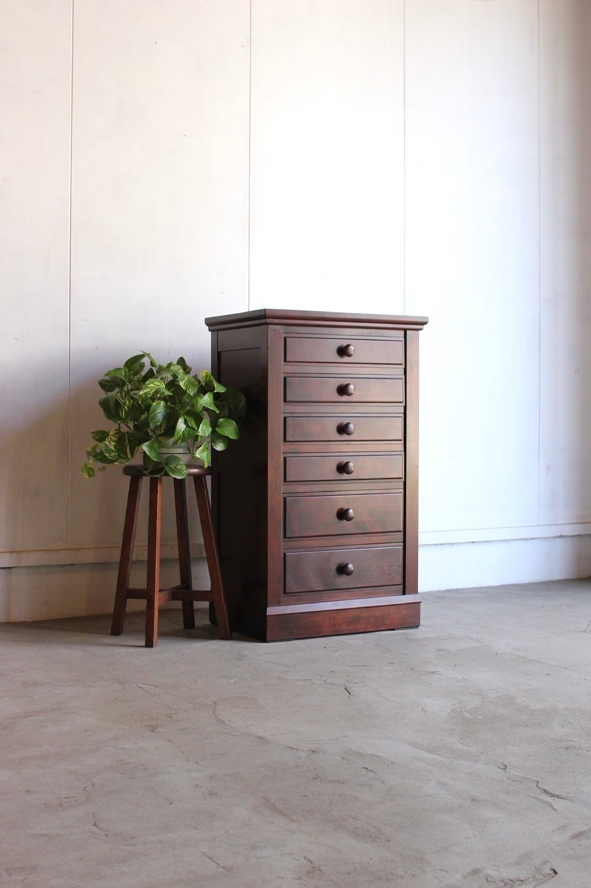 松本民芸家具6杯の引出し　