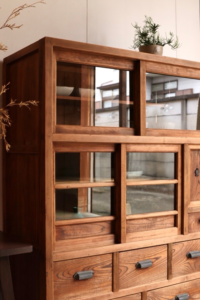 和家具　古家具　水屋箪笥　収納棚 水屋箪笥 | 全ての商品 - 古家具古道具 そうすけ