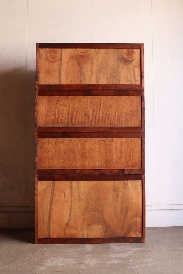 スタッキングガラス引戸棚 | 全ての商品 - 古家具古道具 そうすけ