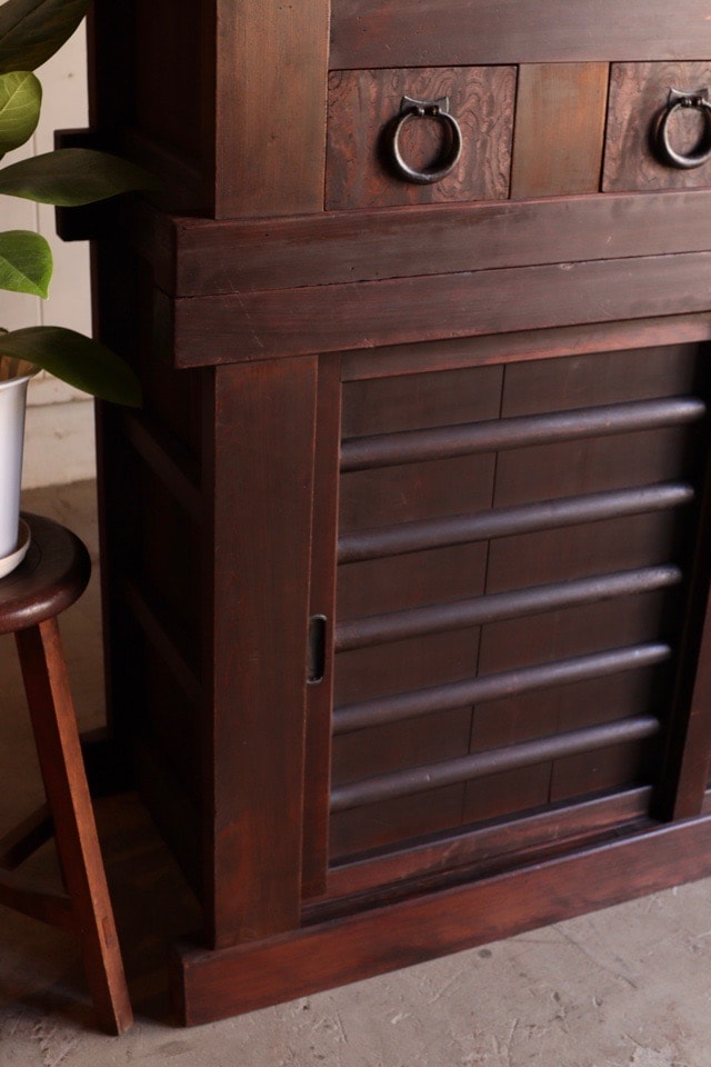 茶道　水屋箪笥 水屋箪笥① | 全ての商品 - 古家具古道具 そうすけ