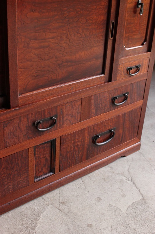 総ケヤキ水屋箪笥 | 全ての商品 - 古家具古道具 そうすけ