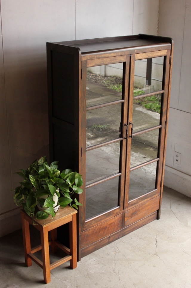 古家具 ガラス戸棚 ガラス戸棚 | 全ての商品 - 古家具古道具 そうすけ