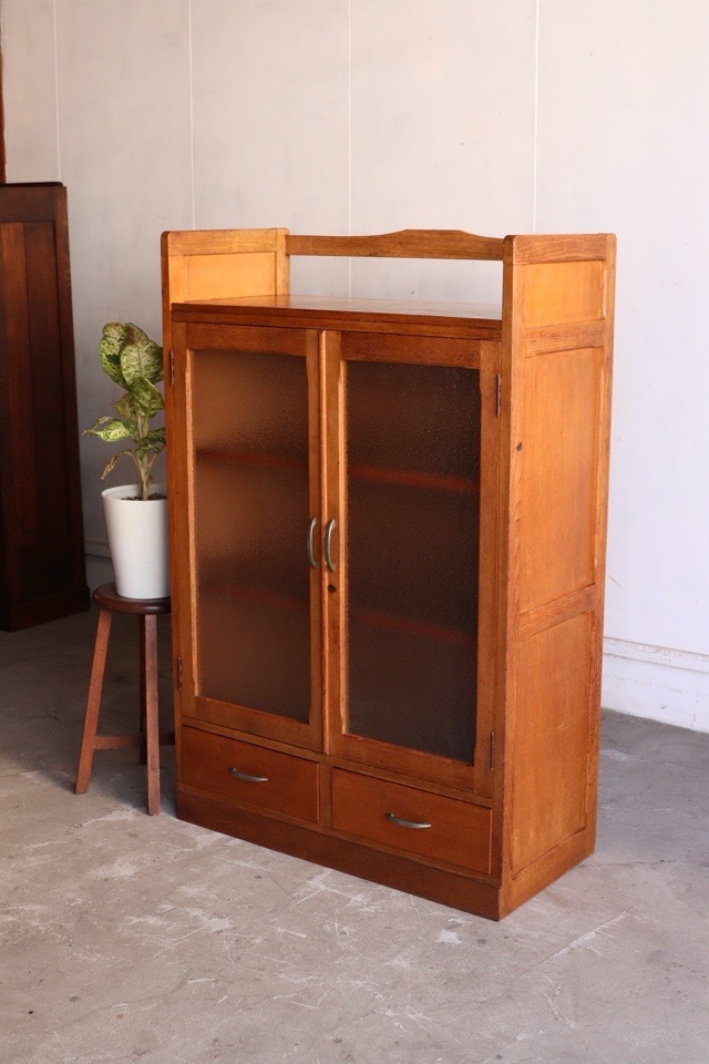 ダイヤガラスの戸棚 | 全ての商品 - 古家具古道具 そうすけ