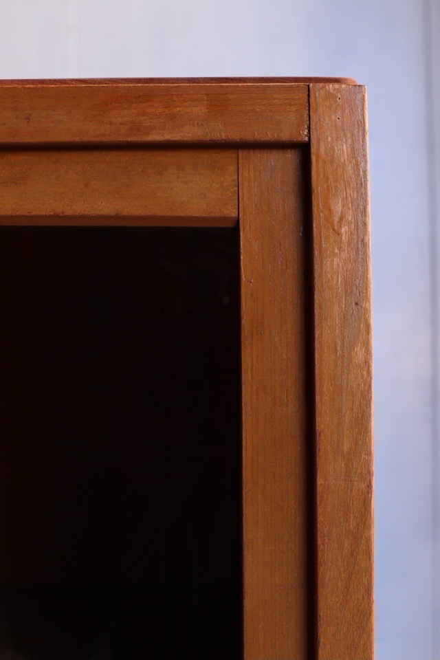 ガラス引き戸棚【総無垢材】 ガラス引戸棚 | 全ての商品 - 古家具古道具 そうすけ