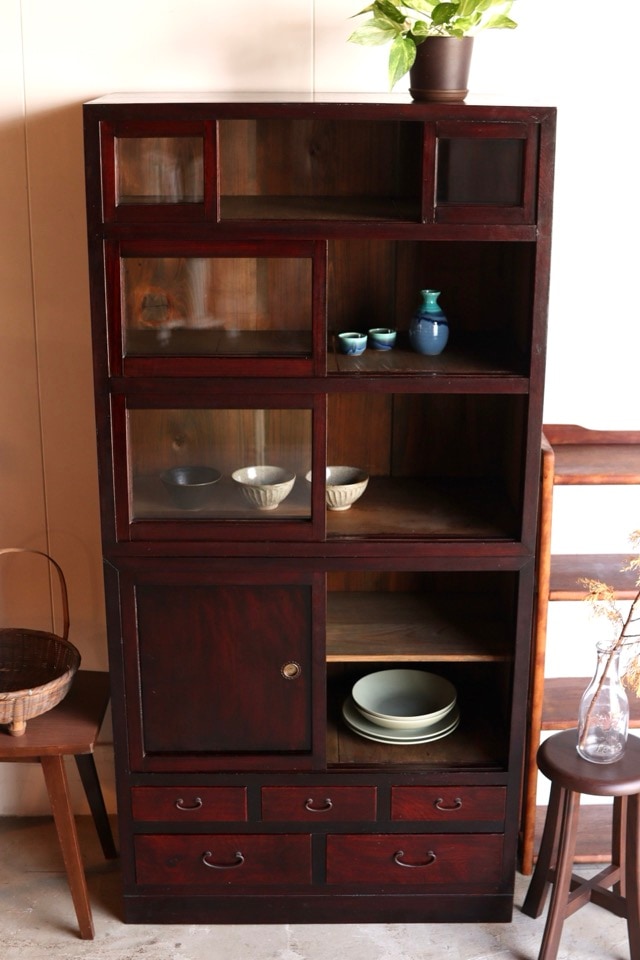 水屋箪笥 | 全ての商品 - 古家具古道具 そうすけ