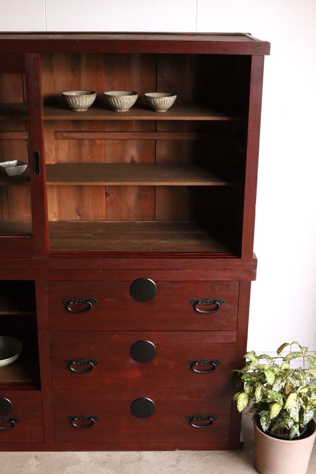 水屋箪笥 | 全ての商品 - 古家具古道具 そうすけ