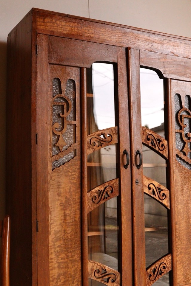 ガラス戸棚 | 全ての商品 - 古家具古道具 そうすけ