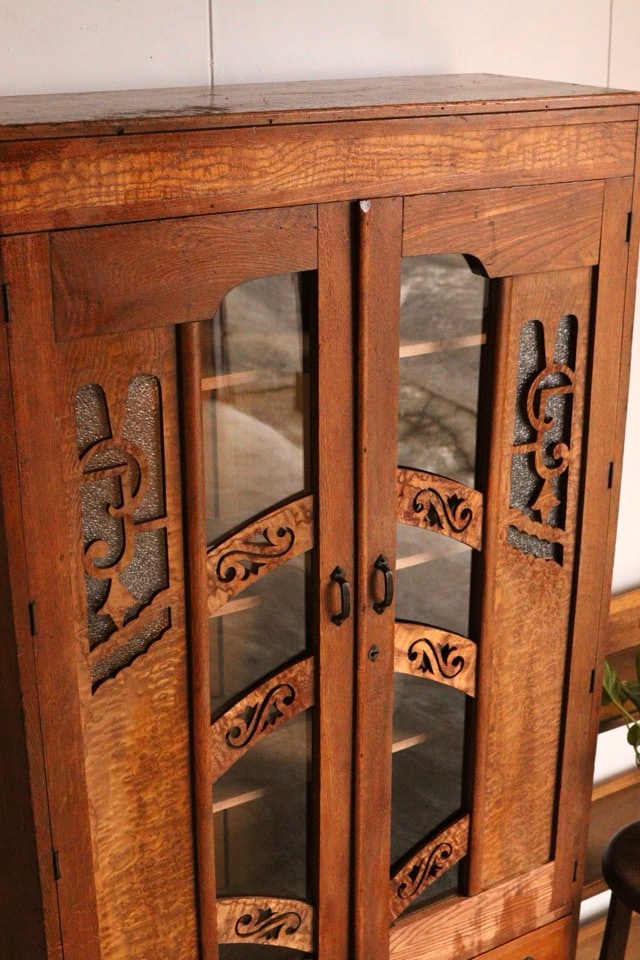 ガラス戸棚 | 全ての商品 - 古家具古道具 そうすけ