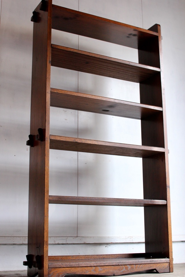 ヴィンテージ家具 くさびの本棚 5段 高さ約115㎝ 古道具 古家具 くさびの本棚 | 全ての商品 - 古家具古道具 そうすけ