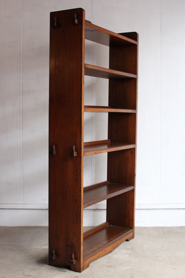 ヴィンテージ家具 くさびの本棚 5段 高さ約115㎝ 古道具 古家具 ヴィンテージ家具 くさびの本棚 5段 高さ約115㎝ 古道具 古家具 【公式