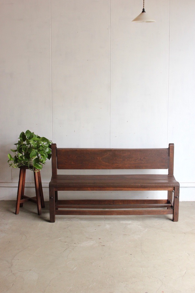★ 古びた 木製 ベンチ 75x110x58cm 古家具 寂びれ 家具 古家具 ベンチ | 全ての商品 - 古家具古道具 そうすけ