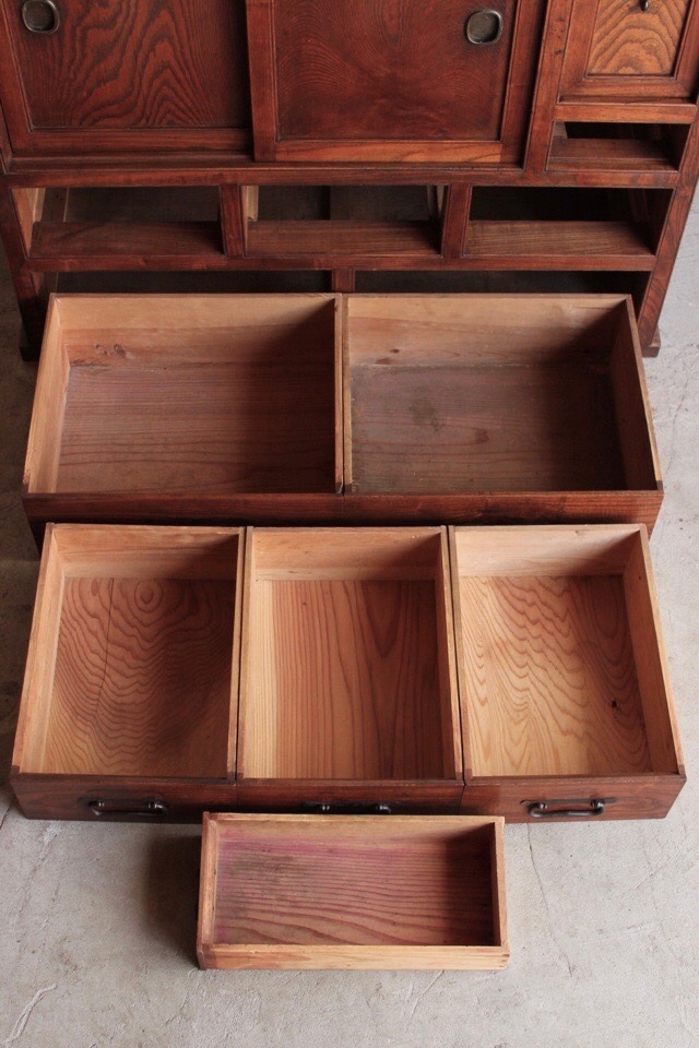 お値下げ❣️ヴィンテージ和箪笥茶器道具入れなどに　時代 茶箪笥 | 全ての商品 - 古家具古道具 そうすけ