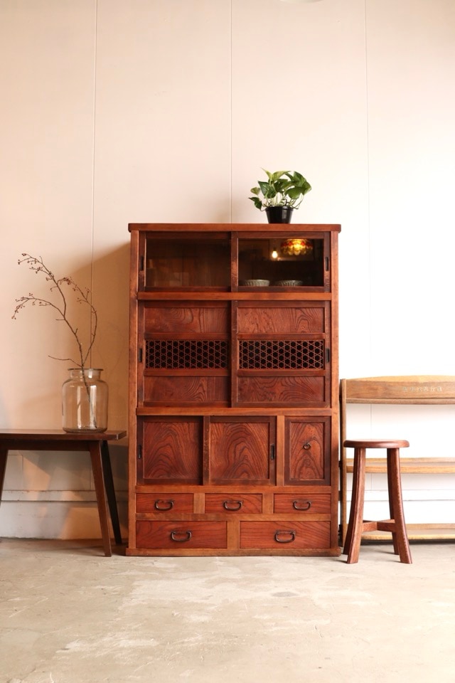 水屋箪笥 | 全ての商品 - 古家具古道具 そうすけ