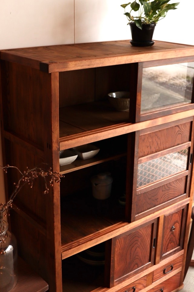 水屋箪笥 | 全ての商品 - 古家具古道具 そうすけ