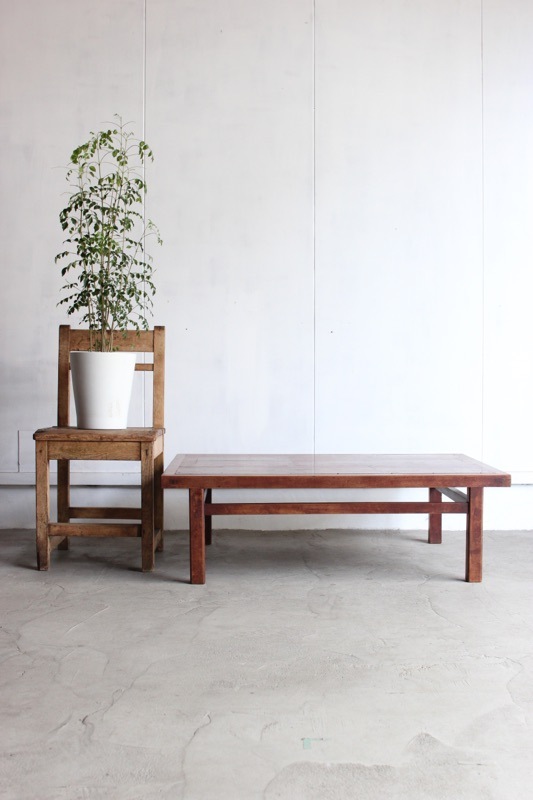 アンティーク昭和レトロ杉の座卓古道具